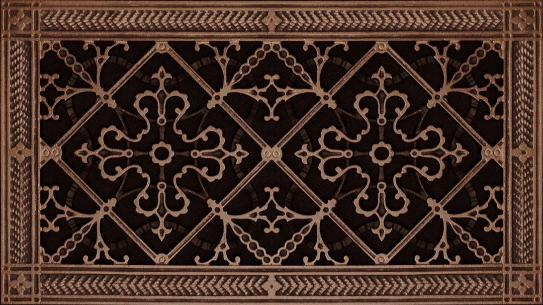 Arts and Crafts Resin Vent Cover for Wall or Ceiling