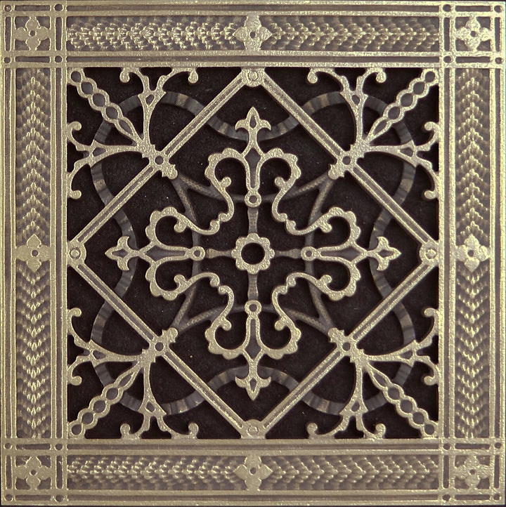 Arts and Crafts Resin Vent Cover for Wall or Ceiling Grille Beaux-Arts Classic Products - VCU