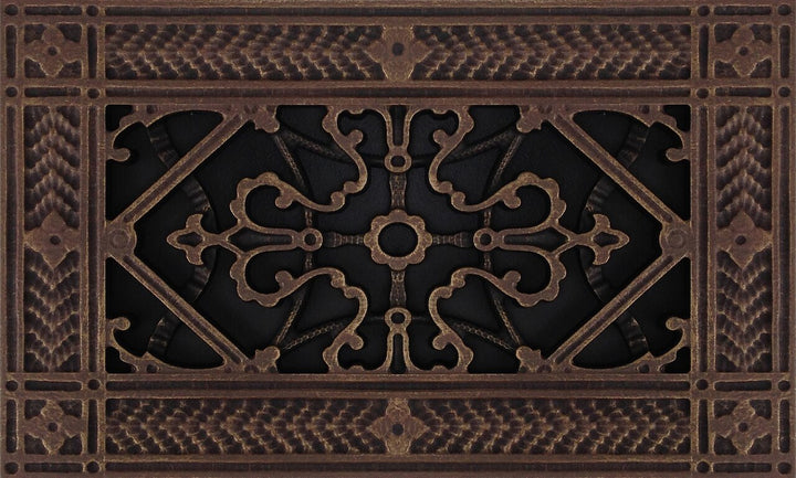 Arts and Crafts Resin Vent Cover for Wall or Ceiling Grille Beaux-Arts Classic Products - VCU