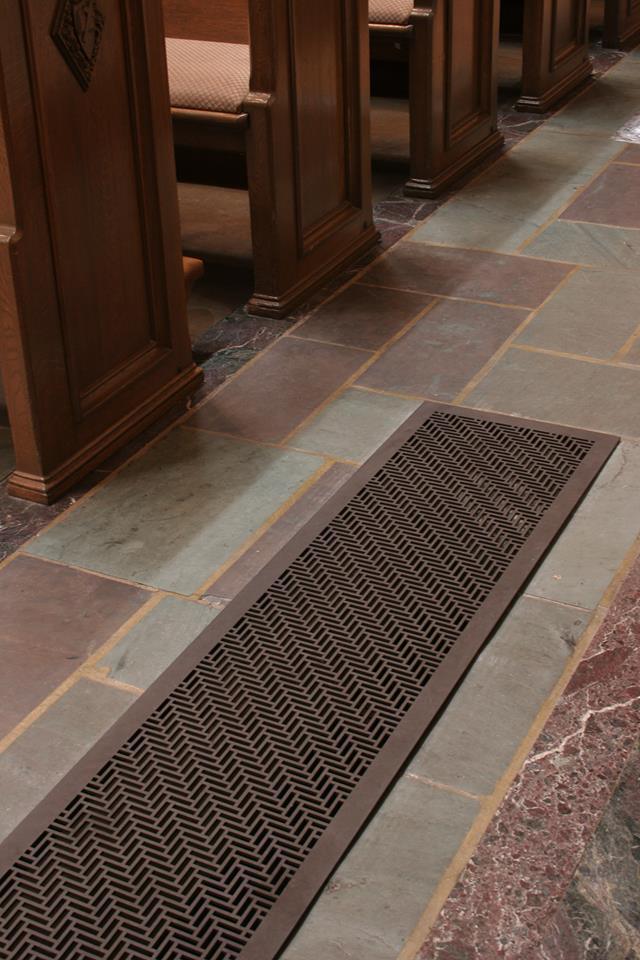 Herringbone Gold Series Registers and Returns Vent Cover Steel Crest Corporation - VCU
