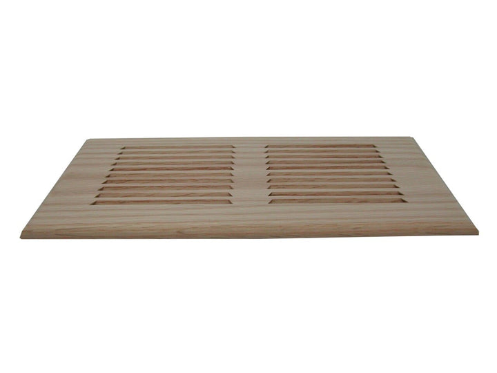 Horizontal Slot Surface Mount Wood Vent Covers and Returns