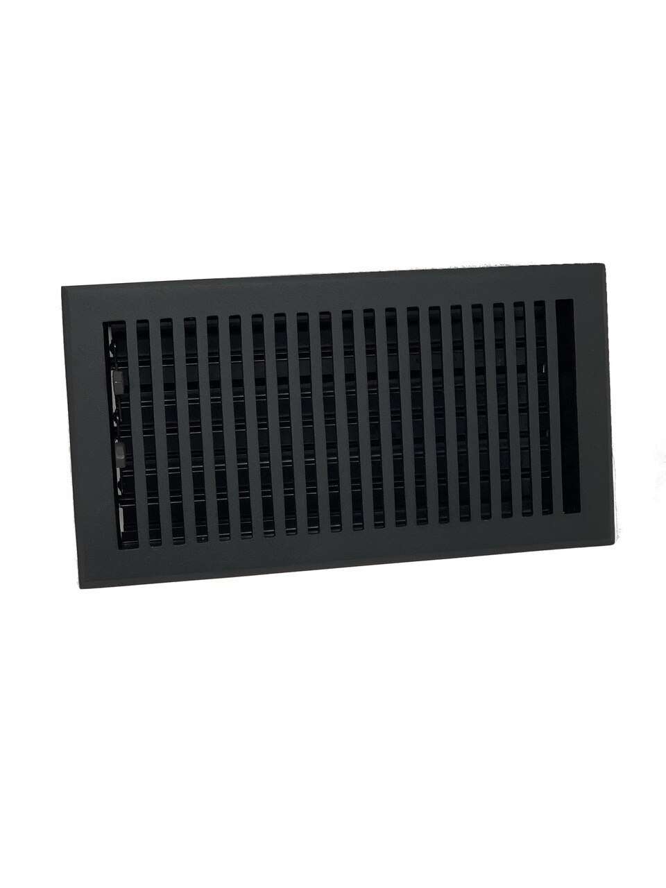 Madelyn Carter Black Contemporary Floor - Wall Vent Covers (Cast Aluminum) Vent Cover Kay Hardware - VCU