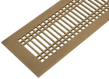 Linear Craftsman Design Vent Covers - Made to Order Vent Cover Reggio Register Company, LLC - VCU