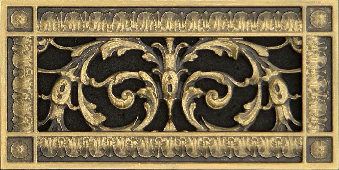 Louis XIV Resin Vent Cover Grille Beaux-Arts Classic Products - VCU