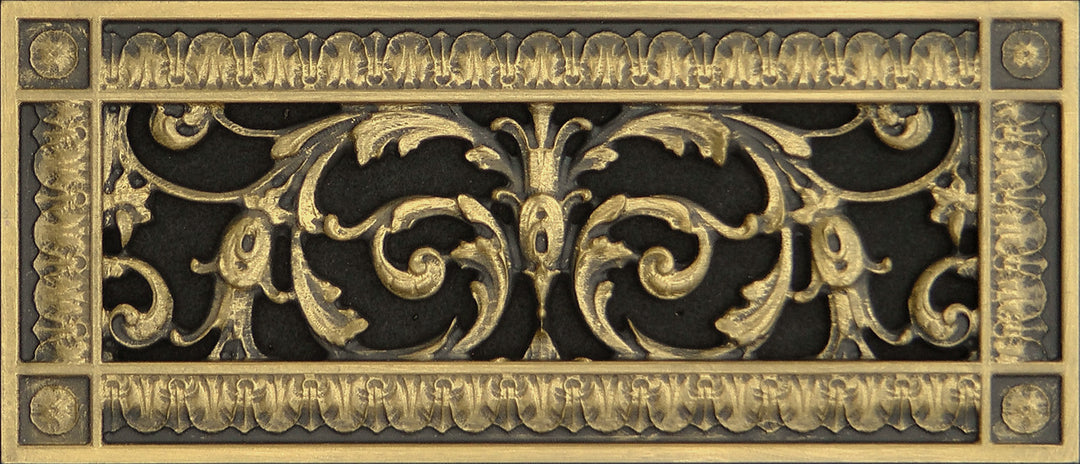 Louis XIV Resin Vent Cover Grille Beaux-Arts Classic Products - VCU
