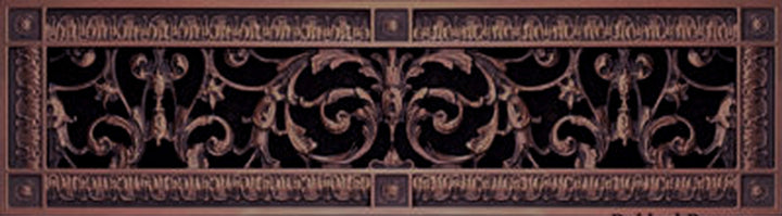 Louis XIV Resin Vent Cover Grille Beaux-Arts Classic Products - VCU