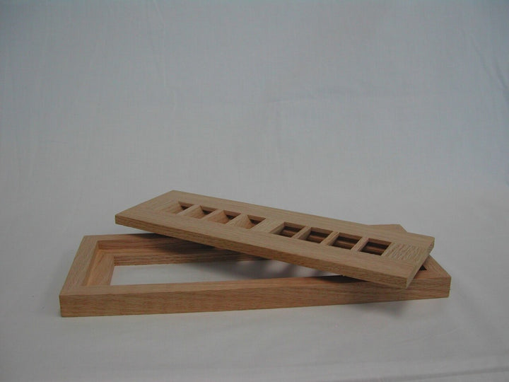 Ample Air Flush Mount Wood Vent Covers Vent Cover All American Wood Register Co - VCU
