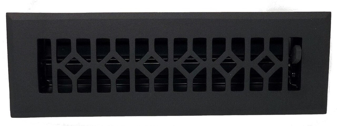 Madelyn Carter Roman Black Vent Covers (Cast Aluminum) Vent Cover Kay Hardware - VCU