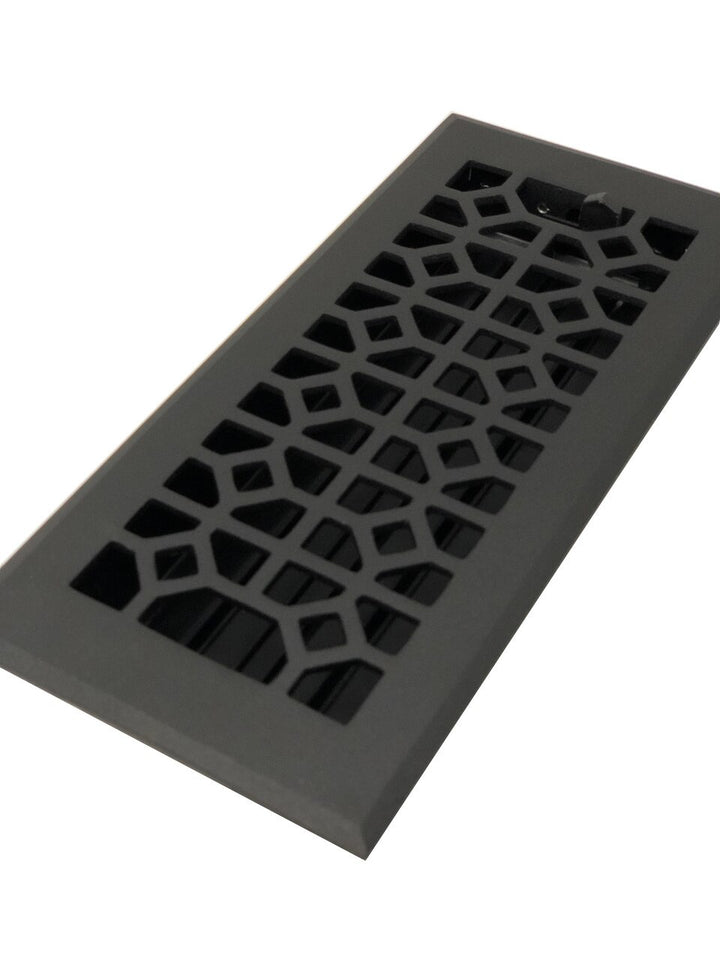 Madelyn Carter Roman Black Vent Covers (Cast Aluminum) Vent Cover Kay Hardware - VCU