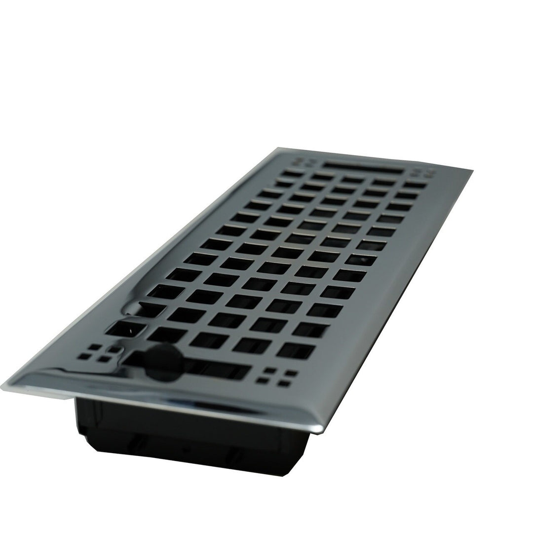 Madelyn Carter Artisan Polished Chrome Wall and Floor Vent Cover Vent Cover Kay Hardware - VCU