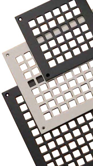Grid (Square) Pattern Registers and Returns - Steel