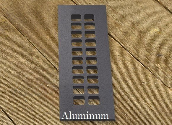 Grid (Square) Pattern Registers and Returns - Steel
