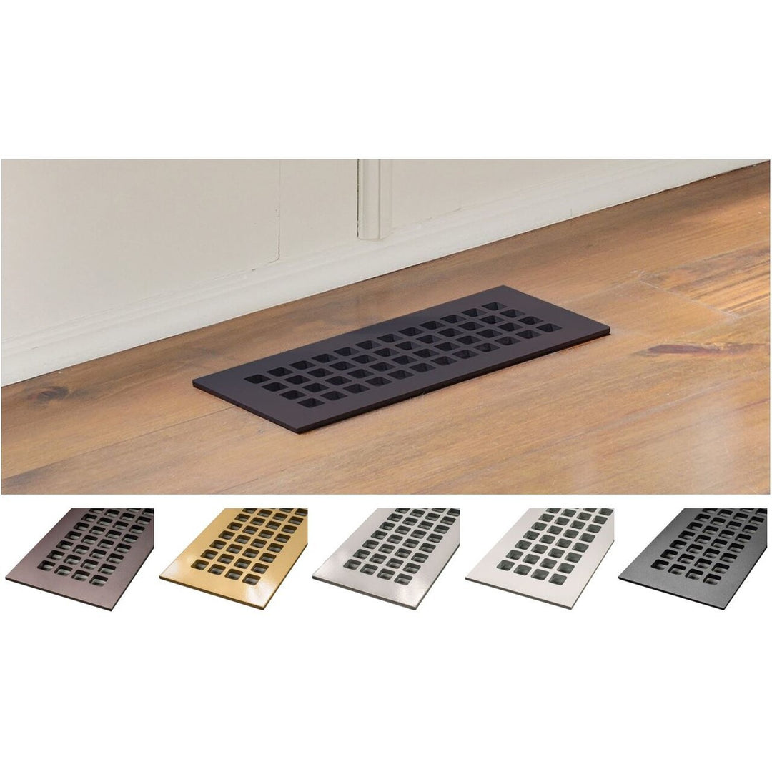 Grid (Square) Pattern Registers and Returns - Steel Vent Cover Reggio Register Company, LLC - VCU