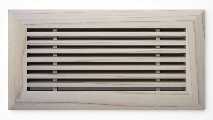 Angled Bar Surface Mount Wood Grilles - Ceiling and Wall Surface Mount Grille Vexell - VCU