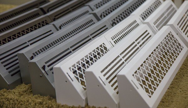Bronze Series Baseboard Registers and Returns Baseboard Register/Return Steel Crest Corporation - VCU