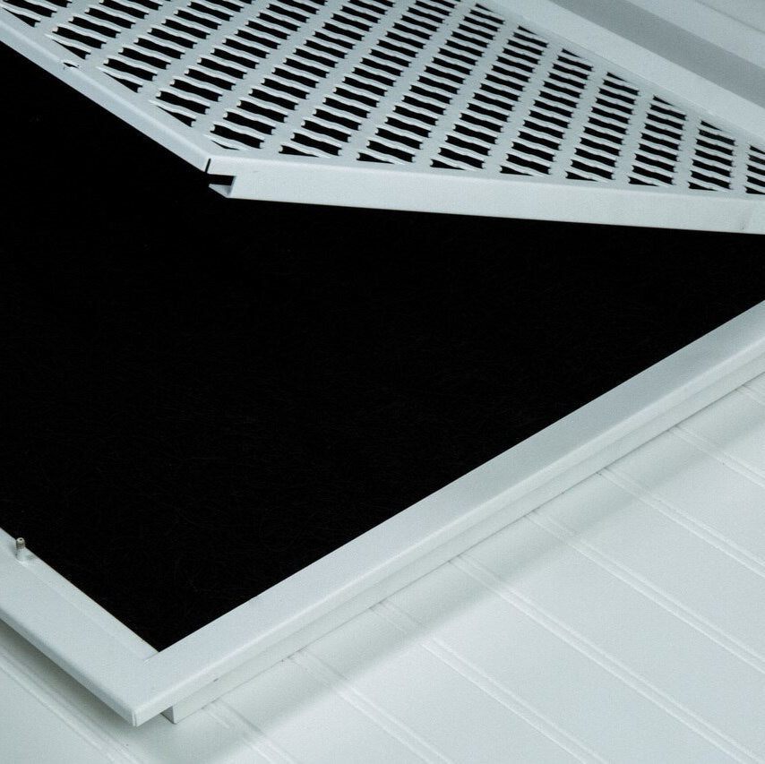 Silver Series Return Air Filter Frame Return Grille Air Filter Frame Steel Crest Corporation - VCU