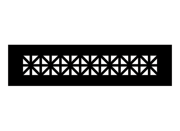 Asher Design Vent Covers - Made to Order Vent Cover Reggio Register Company, LLC - VCU