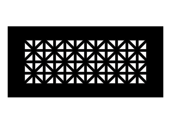 Asher Design Vent Covers - Made to Order Vent Cover Reggio Register Company, LLC - VCU