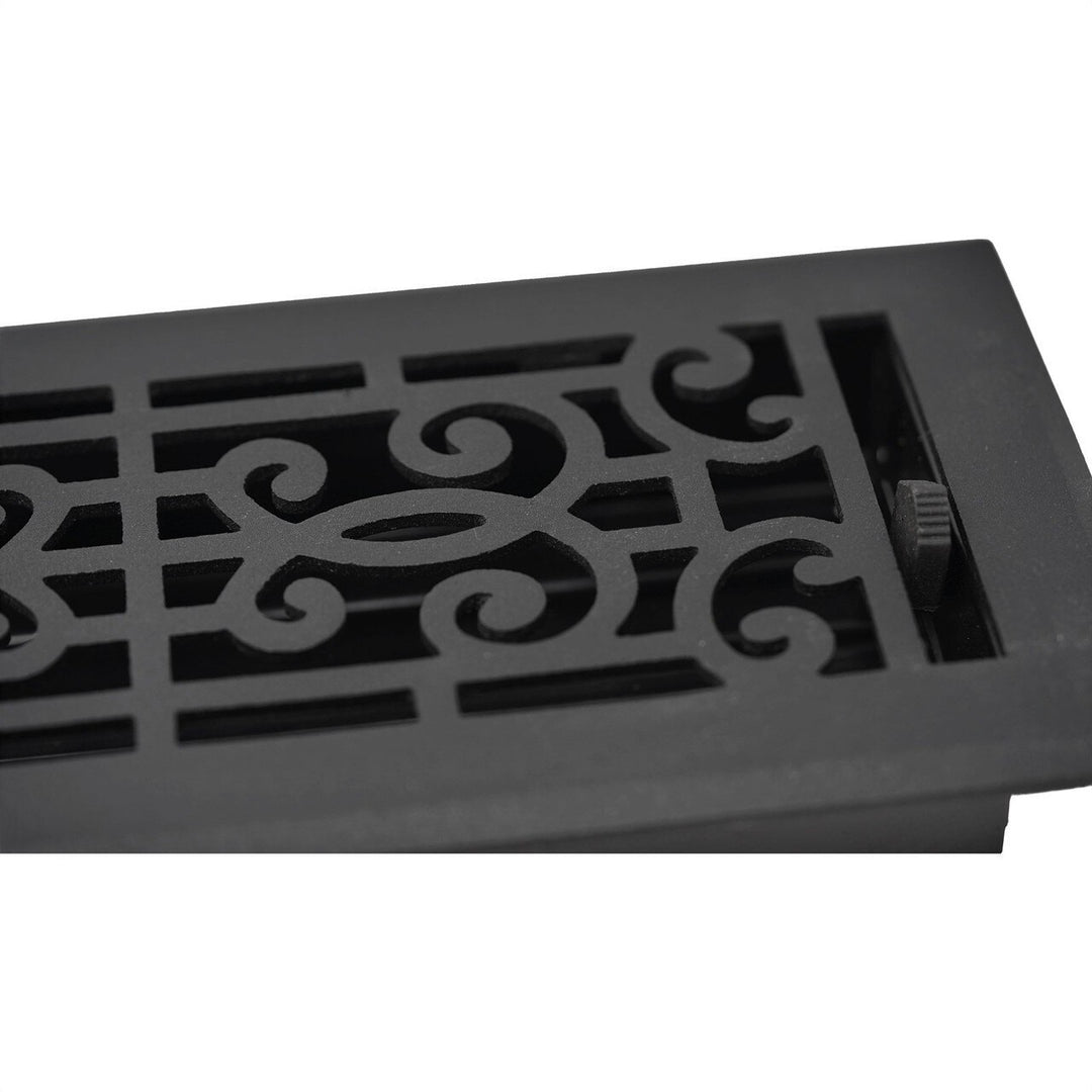 Madelyn Carter Cast Aluminum Baroque Floor and Wall Vent Covers Vent Cover Kay Hardware - VCU