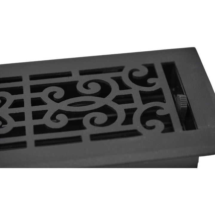 Madelyn Carter Cast Aluminum Baroque Floor and Wall Vent Covers Vent Cover Kay Hardware - VCU