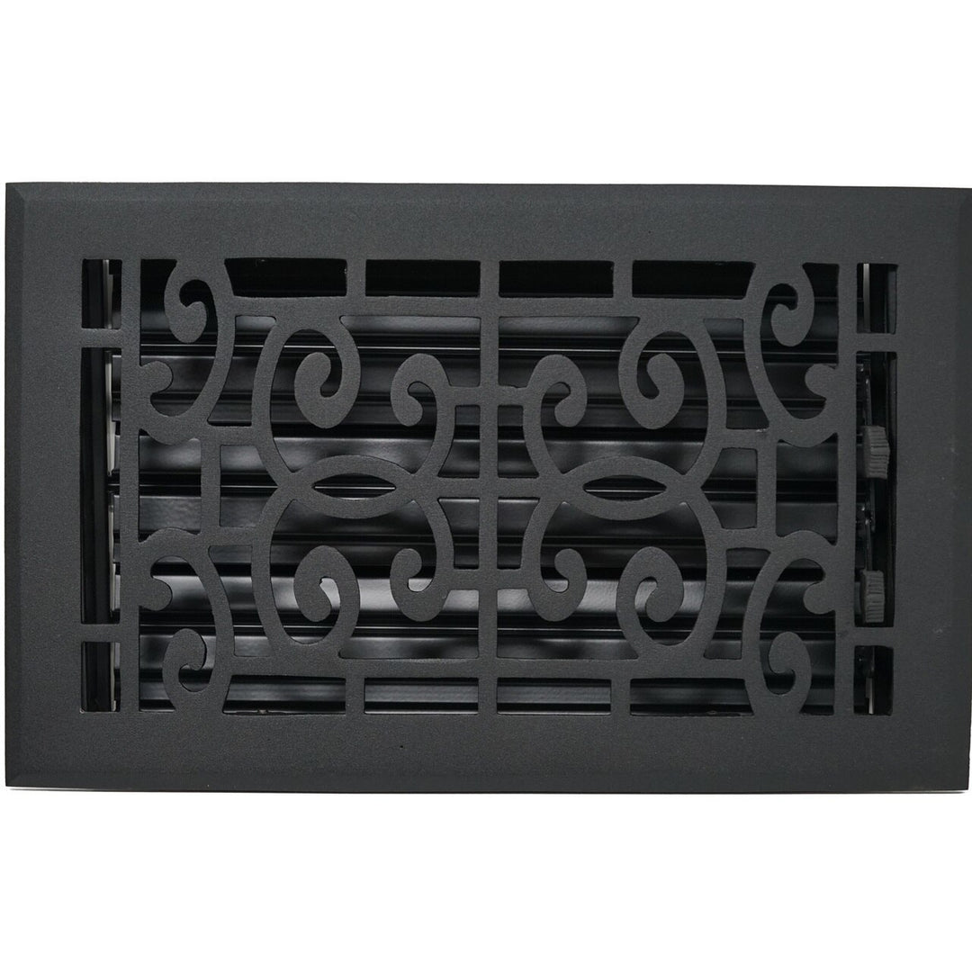 Madelyn Carter Cast Aluminum Baroque Floor and Wall Vent Covers Vent Cover Kay Hardware - VCU