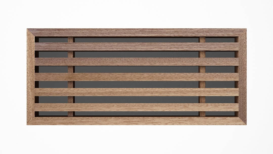 Beveled Bar Inset - Flush Mount Removable Core Wood Grilles - Ceiling and Wall Vent Cover Vexell - VCU