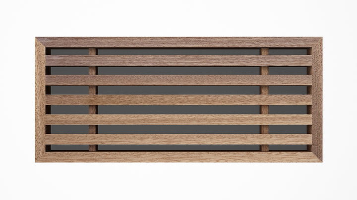 Beveled Bar Inset - Flush Mount Removable Core Wood Grilles - Ceiling and Wall Vent Cover Vexell - VCU