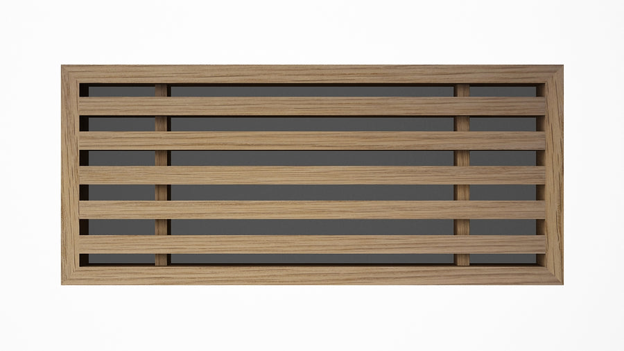 Beveled Bar Inset - Flush Mount Removable Core Wood Grilles - Ceiling and Wall Vent Cover Vexell - VCU