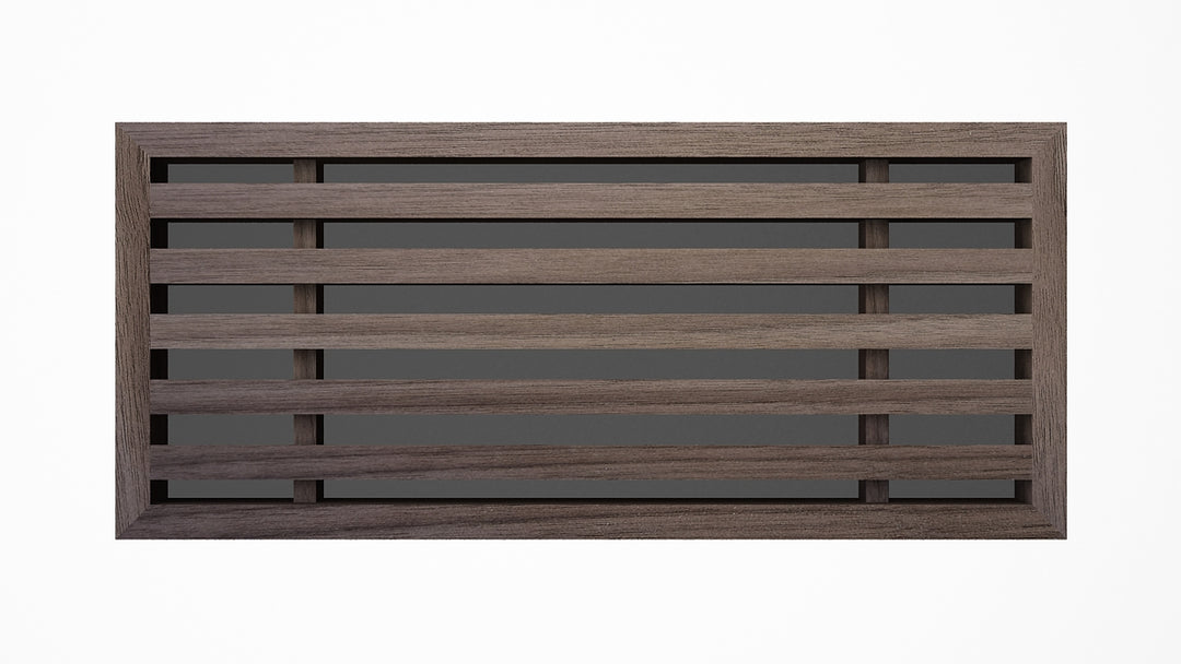 Beveled Bar Inset - Flush Mount Removable Core Wood Grilles - Ceiling and Wall Vent Cover Vexell - VCU
