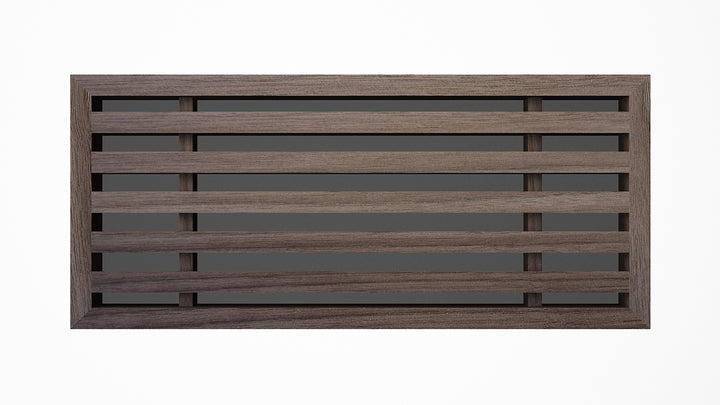 Beveled Bar Inset - Flush Mount Removable Core Wood Grilles - Ceiling and Wall Vent Cover Vexell - VCU