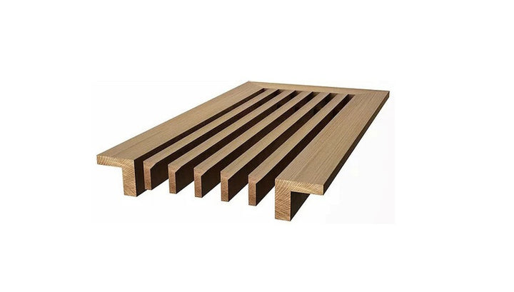 Beveled Bar Surface Mount Wood Grilles - Ceiling and Wall Surface Mount Grille Vexell - VCU