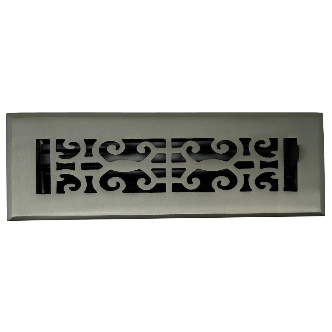 Madelyn Carter Cast Brass Baroque Floor and Wall Vent Covers Vent Cover Kay Hardware - VCU