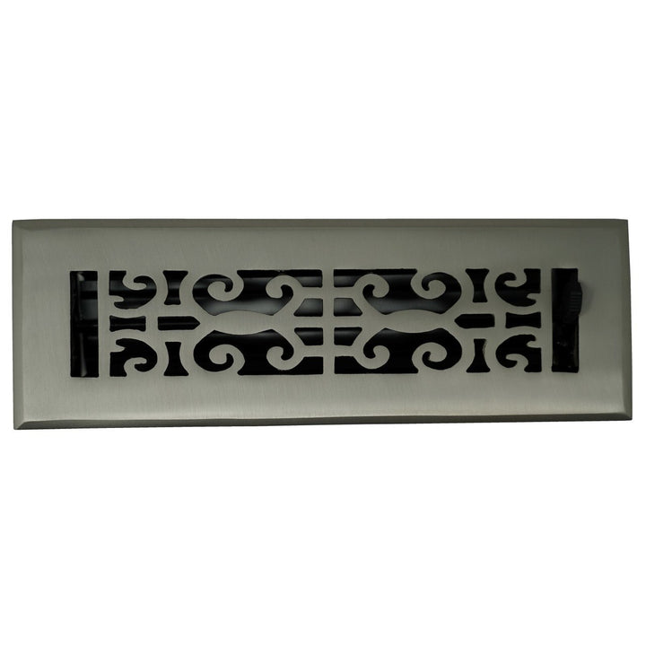 Madelyn Carter Cast Brass Baroque Floor and Wall Vent Covers Vent Cover Kay Hardware - VCU