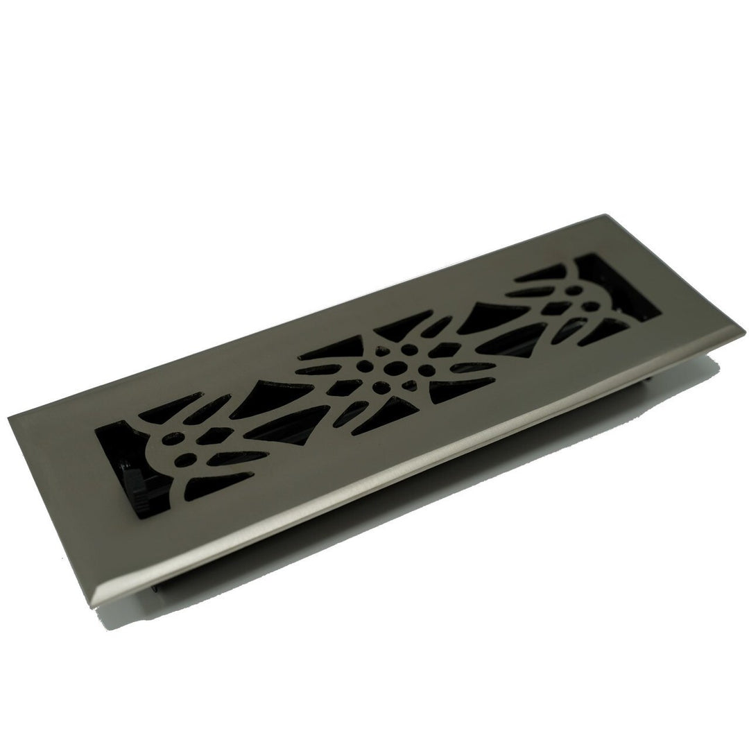 Madelyn Carter Cast Brass Baroque Floor and Wall Vent Covers Vent Cover Kay Hardware - VCU