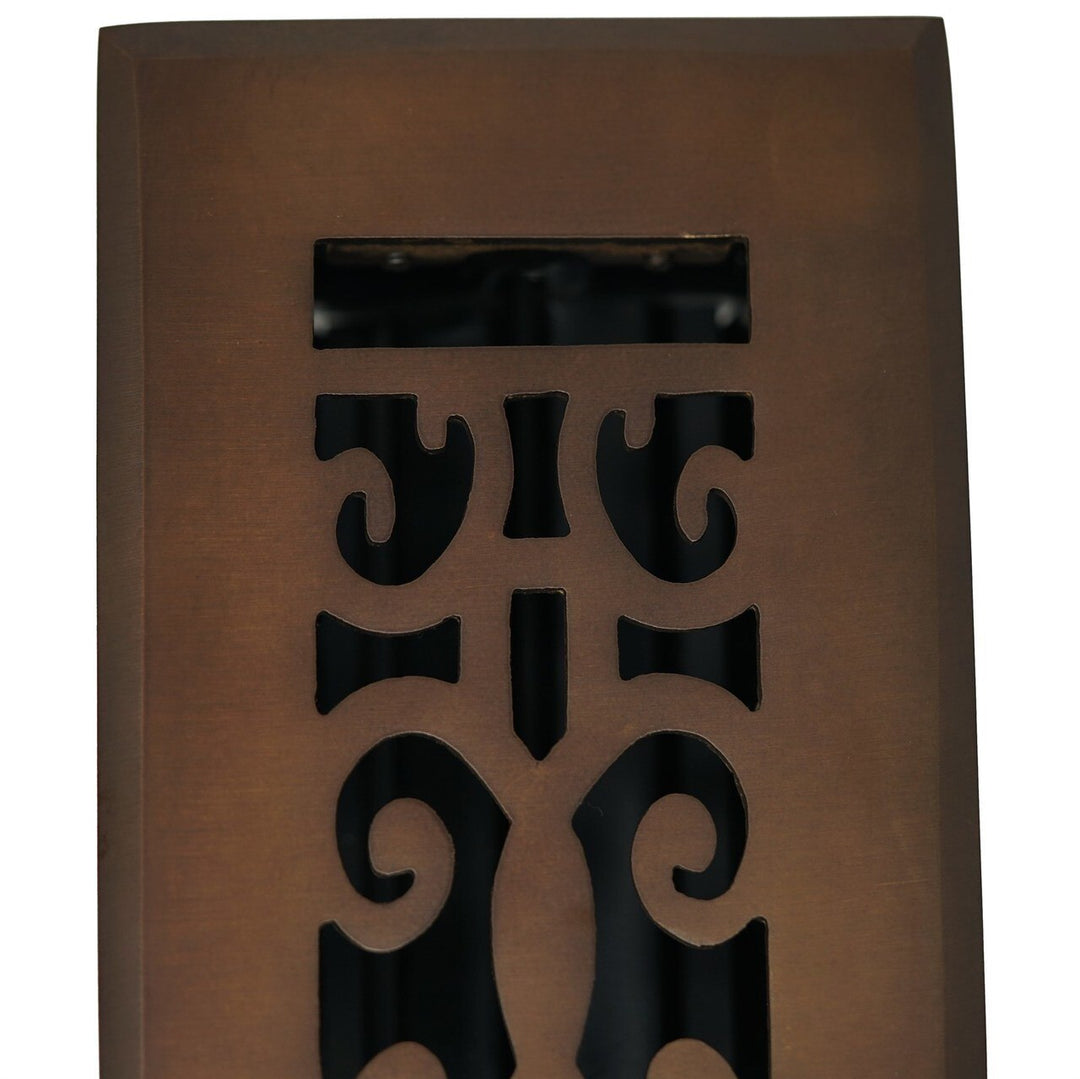 Madelyn Carter Cast Brass Baroque Floor and Wall Vent Covers Vent Cover Kay Hardware - VCU
