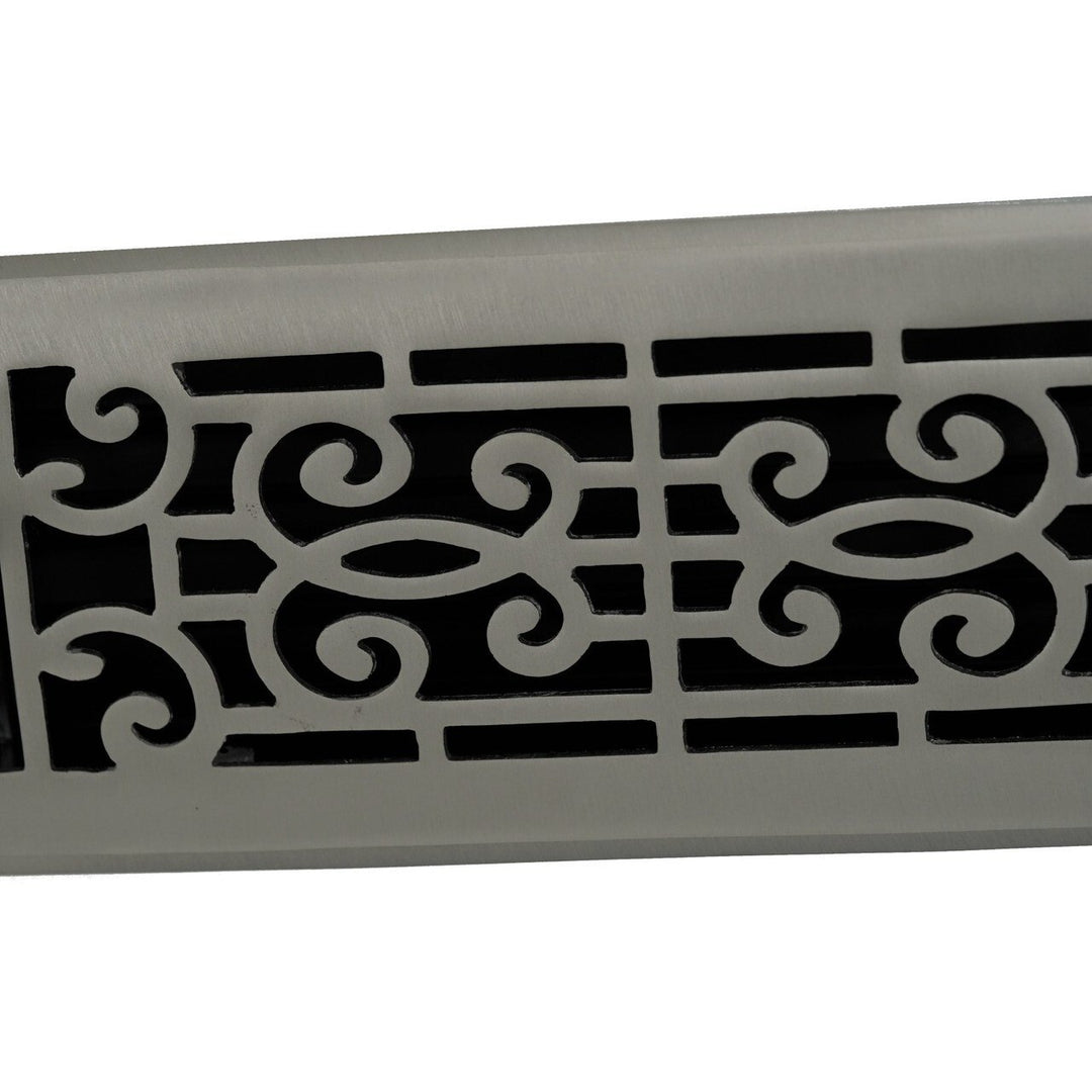 Madelyn Carter Cast Brass Baroque Floor and Wall Vent Covers Vent Cover Kay Hardware - VCU