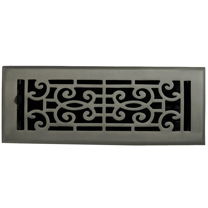 Madelyn Carter Cast Brass Baroque Floor and Wall Vent Covers Vent Cover Kay Hardware - VCU