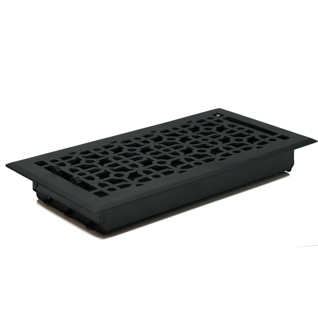 Madelyn Carter Cathedral Floor - Wall Registers (Cast Aluminum) Vent Cover Kay Hardware - VCU