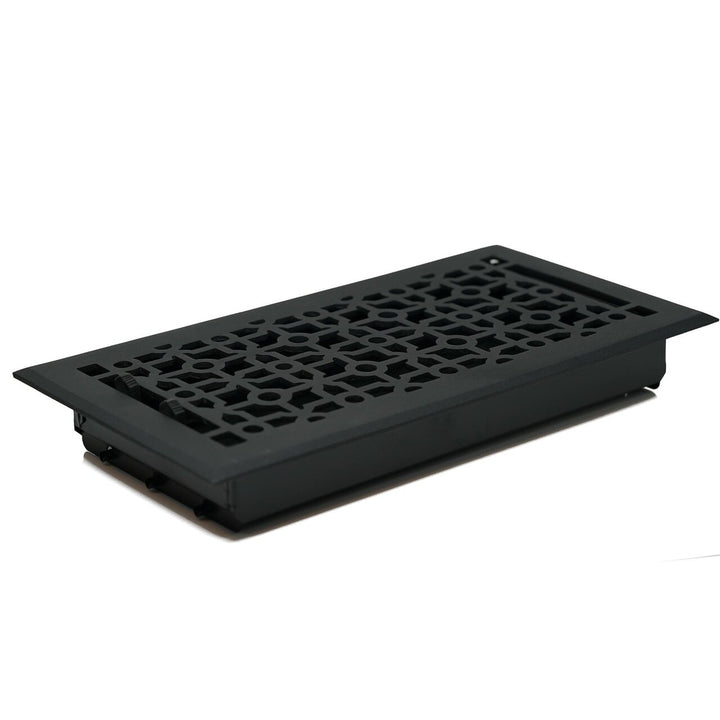 Madelyn Carter Cathedral Floor - Wall Registers (Cast Aluminum) Vent Cover Kay Hardware - VCU