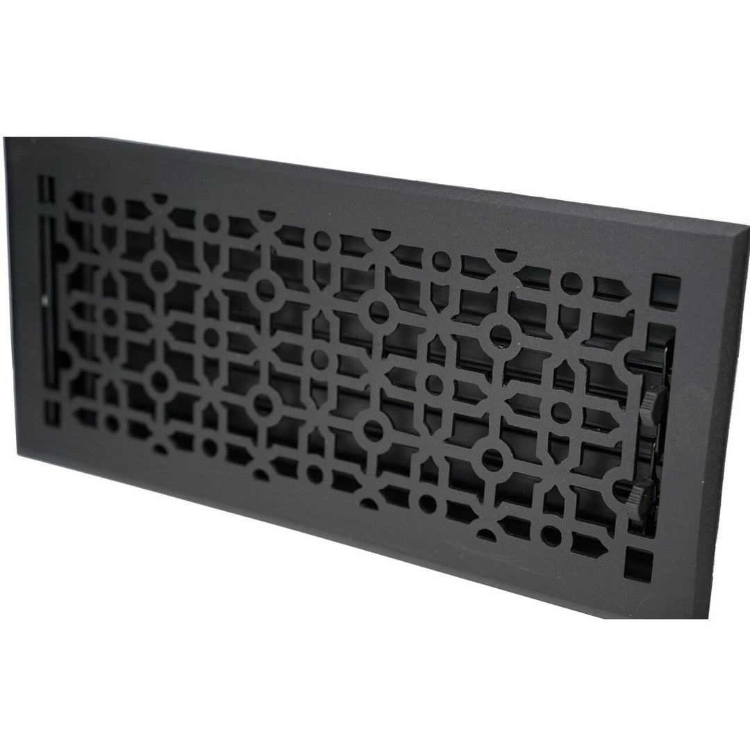 Madelyn Carter Cathedral Floor - Wall Registers (Cast Aluminum) Vent Cover Kay Hardware - VCU