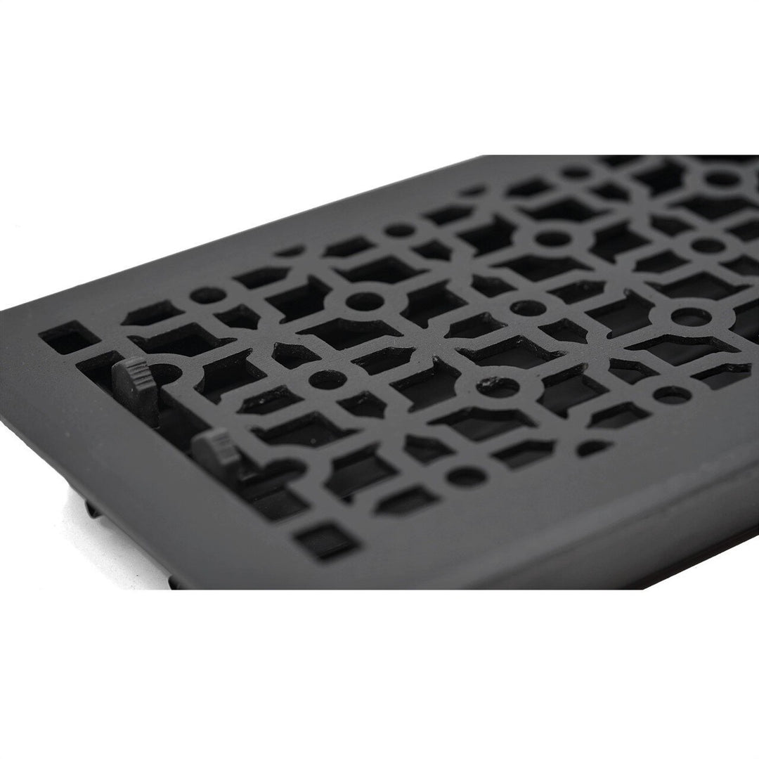 Madelyn Carter Cathedral Floor - Wall Registers (Cast Aluminum) Vent Cover Kay Hardware - VCU