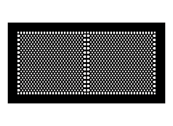 Edison Design Vent Covers - Made to Order Vent Cover Reggio Register Company, LLC - VCU