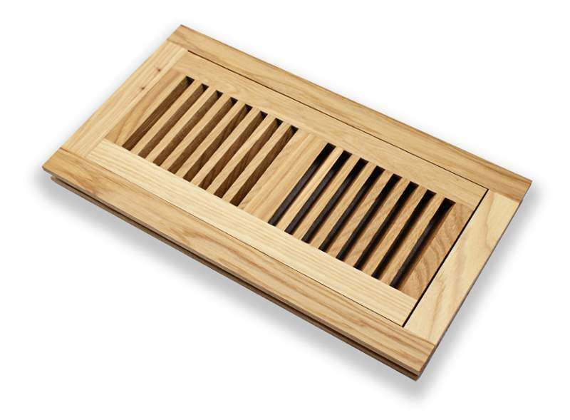 Wood Designs Flush With Frame Floor Registers Register Grillworks, Inc - VCU