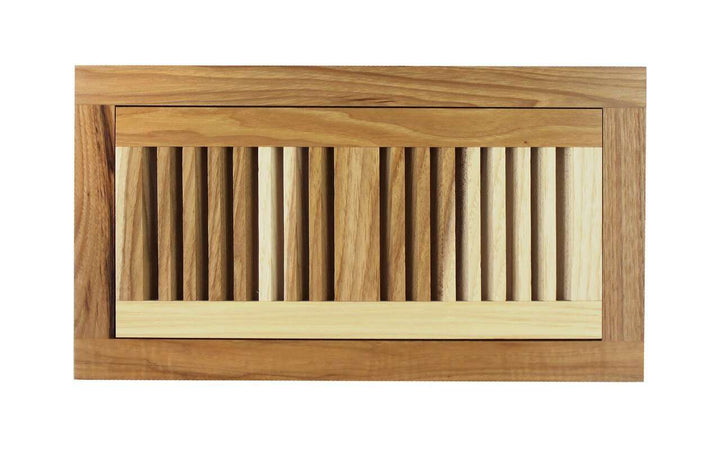 Wood Designs Flush With Frame Floor Registers Register Grillworks, Inc - VCU