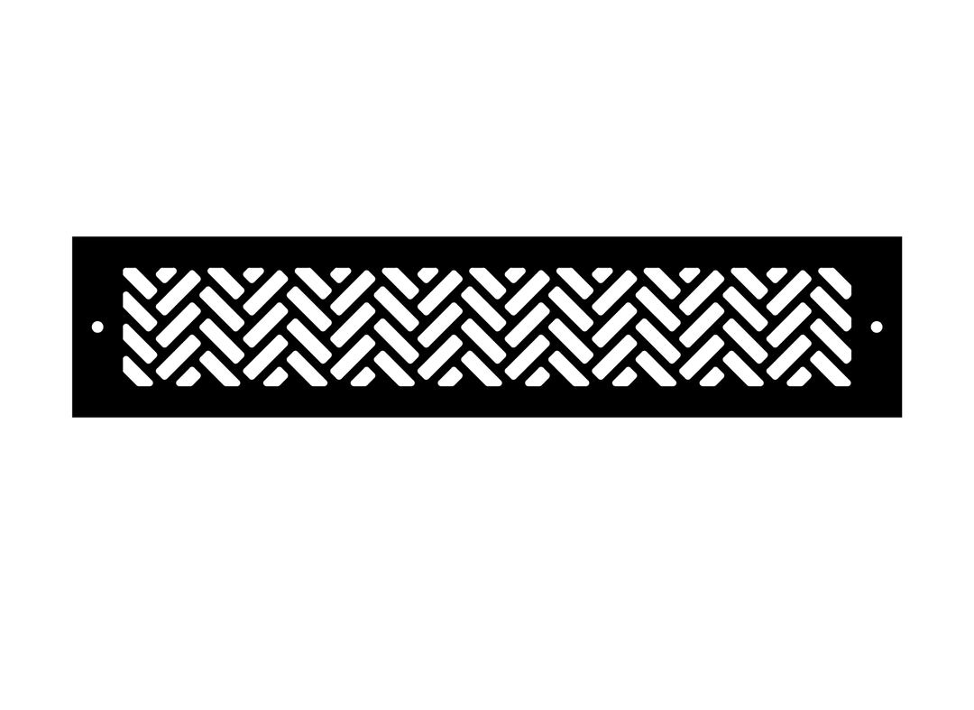 Herringbone Toe Kick Vent Cover Toe Kick Reggio Register Company, LLC - VCU