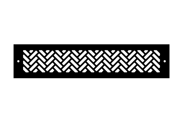 Herringbone Toe Kick Vent Cover Toe Kick Reggio Register Company, LLC - VCU