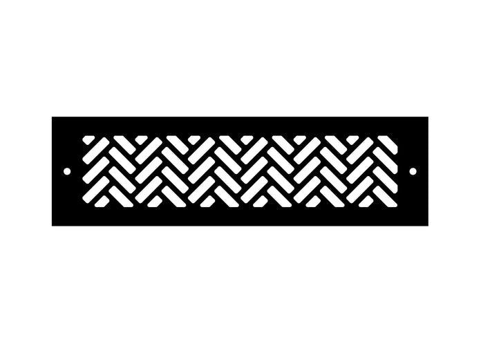 Herringbone Toe Kick Vent Cover Toe Kick Reggio Register Company, LLC - VCU