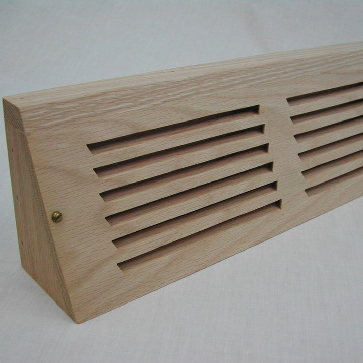 Horizontal Slot Baseboard Wood Vent Covers Baseboard Register/Return All American Wood Register Co - VCU