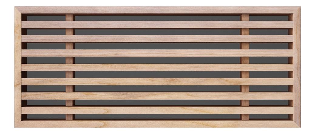 Linear Bar Inset - Flush Mount Removable Core Wood Grilles - Ceiling and Wall Flush Grille Vexell - VCU