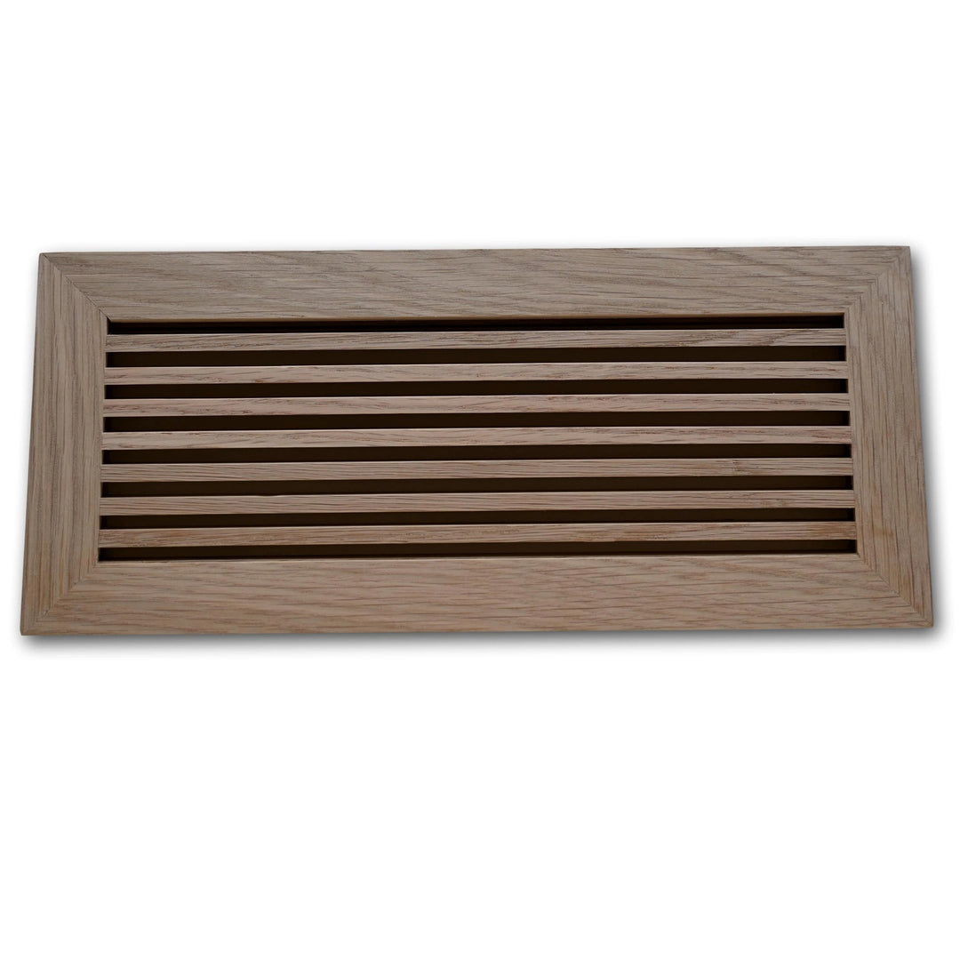 Linear Bar Wood Grilles - Flush Mount No Frame - Floor Flush with Frame Grille Vexell - VCU